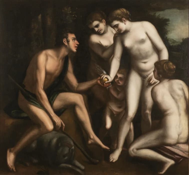 A Renaissance painting by Luca Cambiaso